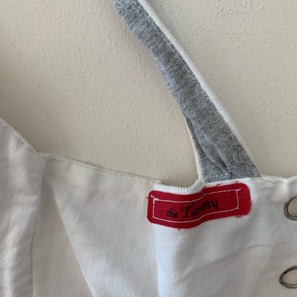 Handmade AG corduroy corset - Picture 5 of 6